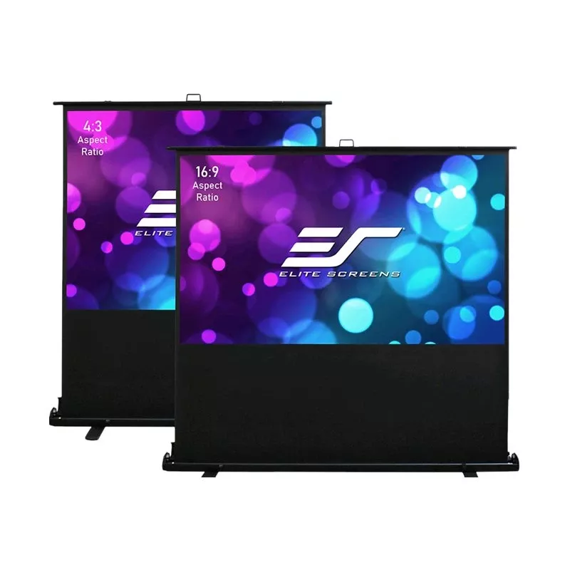 Projection screen Elite Screens ezCinema 2 — 107 inch (2.72 m) 16:9, viewable width 2.37 m, height 133.6 cm, white/black