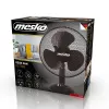 Mesko | Fan | MS 7309 | Table Fan | Black | Diameter 30 cm | Number of speeds 3 | Oscillation | 40 W | No
