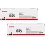 Toner cartridge, Canon 045 original double pack, black (OP1242C002DP)