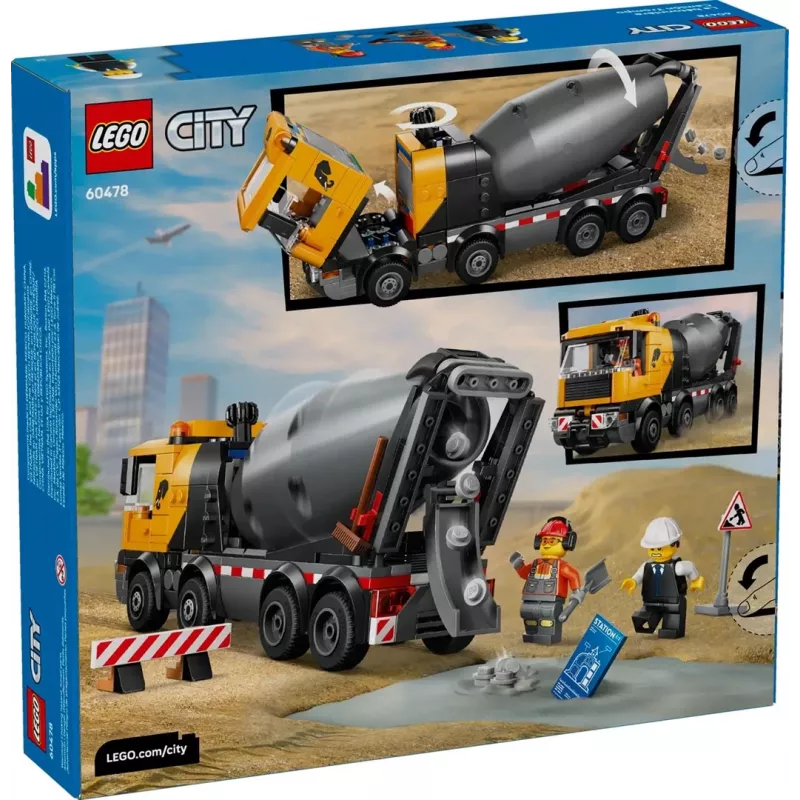 LEGO CITY 60478 Cement Mixer