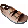 Comfortable Scholl AIR BAG BACK STRAP BRONZE sandals 39