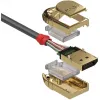 Lindy 10m DisplayPort 1.2 Cable, Gold Line