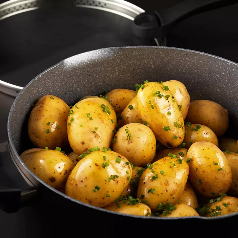 Cookware set Russell Hobbs RH01840EU7 — 4-piece stackable metallic marble