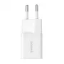 Baseus P10110909213-00 USB-C GaN5 mini 25W mains charger White