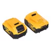 Power tool combo kit DeWALT DCK2080P2T-QW — 18V Li‑Ion 5Ah (2x), DCG405 grinder, drill/driver, M14 sanding disc thread, carry case