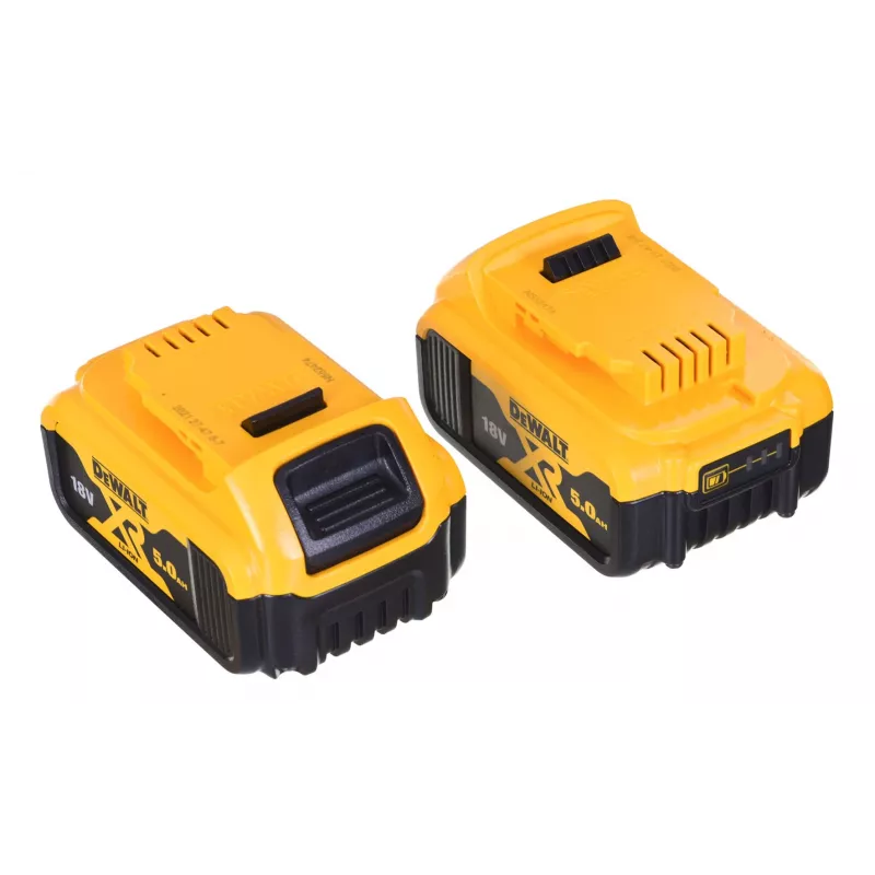 Power tool combo kit DeWALT DCK2080P2T-QW — 18V Li‑Ion 5Ah (2x), DCG405 grinder, drill/driver, M14 sanding disc thread, carry case