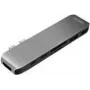 LOGILINK UA0302 LOGILINK- Hub wielofunkcyjny USB-C 7-w-1 z PD, aluminiowy, 100W
