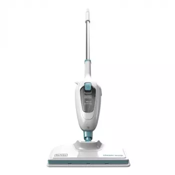 Steam cleaner Black & Decker FSMH13E10 — 1300 W, 120°C, 1.75 kg, 15 min runtime, 4.8 m cord, 9 accessories