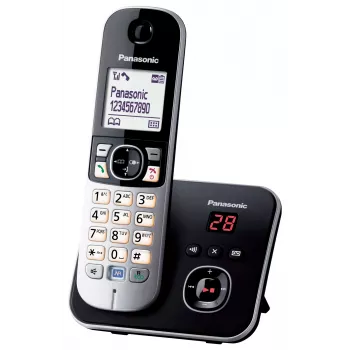 DECT telephone Panasonic KX-TG6821GB Black