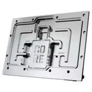 Graphics card Alphacool Core RX 9070 XT Taichi Transparent Chrome with backplate