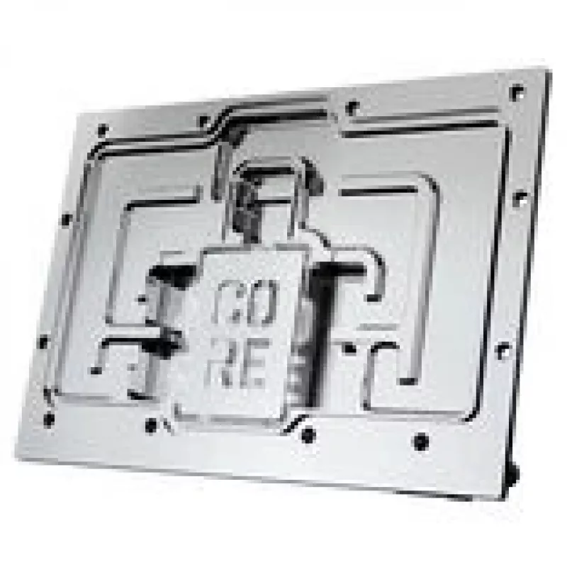 Graphics card Alphacool Core RX 9070 XT Taichi Transparent Chrome with backplate