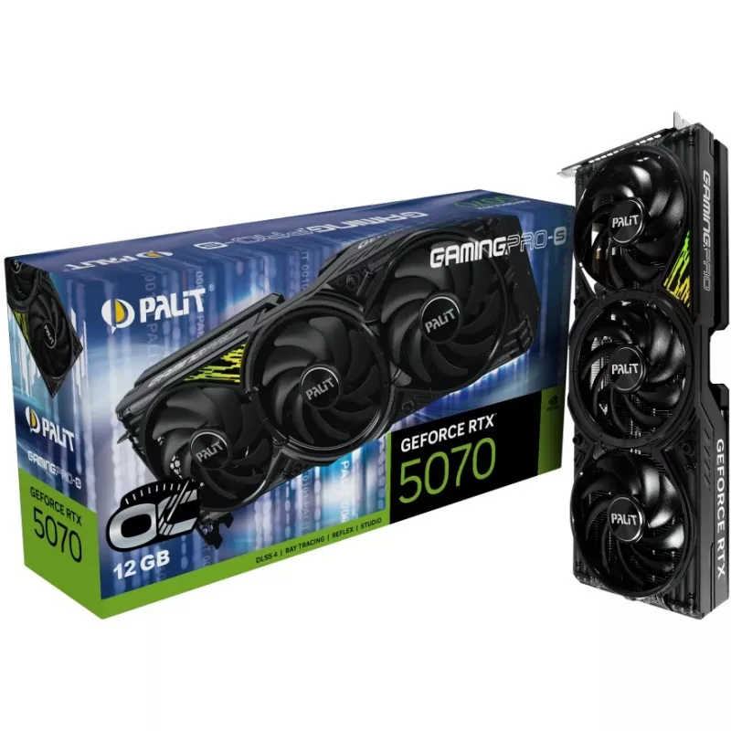 Palit GeForce RTX 5070 Ti GamingPro-S OC 16GB GDDR7 Graphics Card