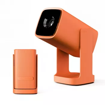 Projector WANBO Cube 1 (orange) — compact portable LED projector, model CUBE1CANYON