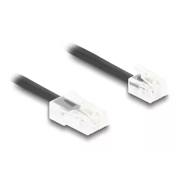 telephone cable DeLOCK 88479 2 m Black RJ-11 RJ-45