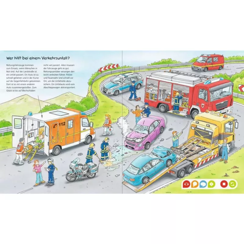 tiptoi Why? How? What For? The World of Vehicles, Learning Book