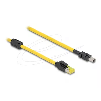Networking Cable DeLOCK 81252 Black Yellow 3m Cat6