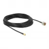 Coaxial Cable DeLOCK 89466 10m N plug SMA plug Black