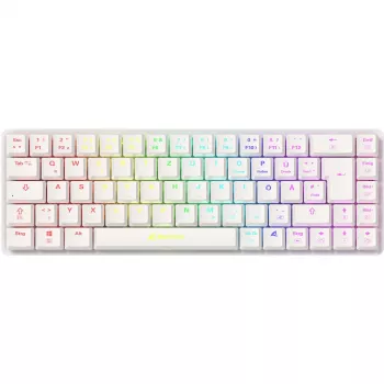 Sharkoon PureWriter W65 Keyboard Gaming RF Wireless QWERTZ German Black