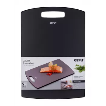 GEFU Levoro kitchen cutting board Rectangular Plastic Grey