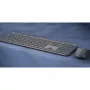 Logitech Signature Slim Combo MK950 for Business - Keyboard-and-Mouse-Set - 100% - full size - Wireless - Bluetooth 5,1 LE - QWERTZ - Swiss - Graphite (920-012503)