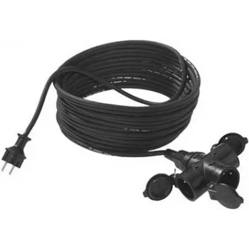 Power cable Bachmann 343.174 Black 5 m