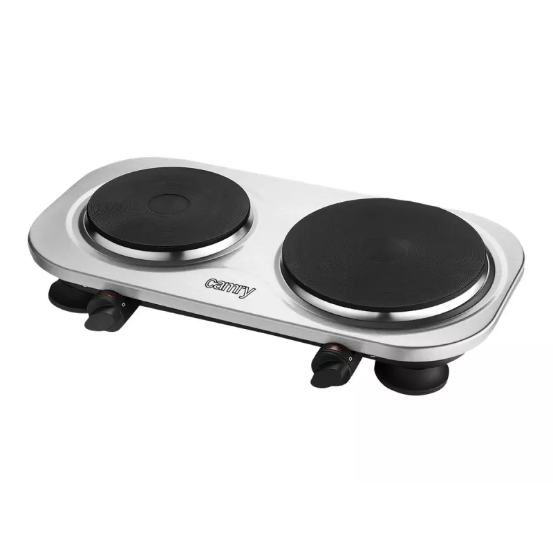 Camry CR 6511 stove Freestanding Black,Stainless steel Electric