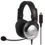 Koss SB45 USB Headset Wired headband Office/Call center Black, Silver