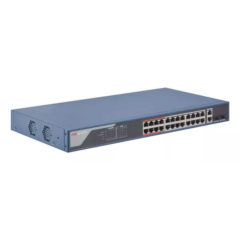 Network switch Hikvision DS-3E1326P-EI — 26 ports, 14.8 Gbps switching capacity