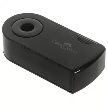 Manual pencil sharpener Faber-Castell SLEEVE Black