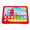 Educational mosaic set Lena My First Mozaic Traffic model 35633 — peg board pieces for vehicle-themed pictures