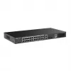 Managed switch RUIJIE RG-ES228GS-P — 26x Gigabit RJ-45, 24x PoE ports, 370W PoE budget, 2x SFP, metal rackmount