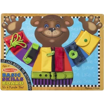 Dress-up magnetic play board by Spin Master Melissa & Doug — I Dress Up Board, skill game