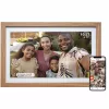 Denver PFF-2162LW digital photo frame Light brown 54.6 cm (21.5) Touchscreen Wi-Fi