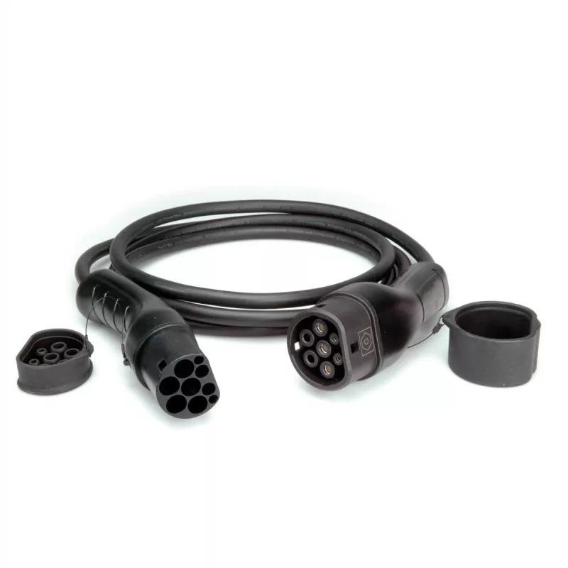 ROLINE Electric Vehicle Charging Cable Black Type 2 3m 7.4kW 32A