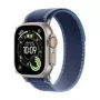 Smartwatch Apple Watch Ultra 3 GPS + Cellular 49mm Natural Titanium with Blue Bright Trail Loop