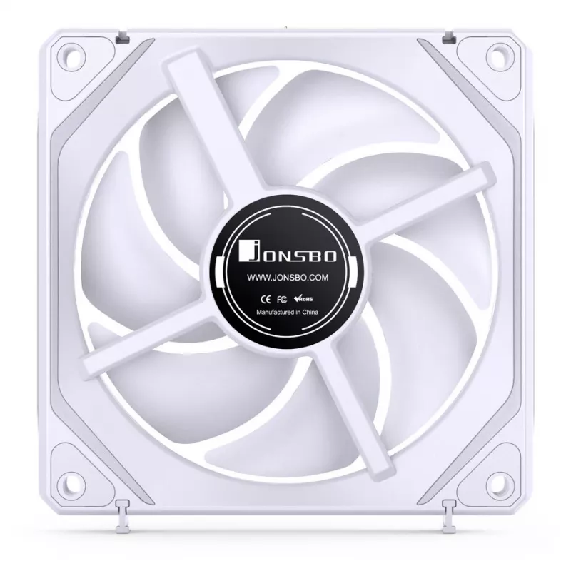 Cooling fan set Jonsbo ZL-120WR PWM ARGB Reversed 120mm, 3 pcs