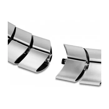 Cable Duct DeLOCK 740x75mm height adjustable silver
