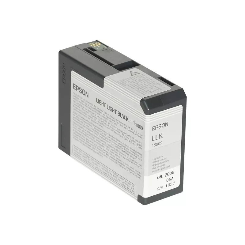 Epson Singlepack Light Light Black T580900, Light light black, Pigment-based ink, 80 ml, 1 pc(s)