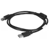 Lanberg CA-USBA-11CC-0010-BK USB cable 1 m 2.0 USB B Black
