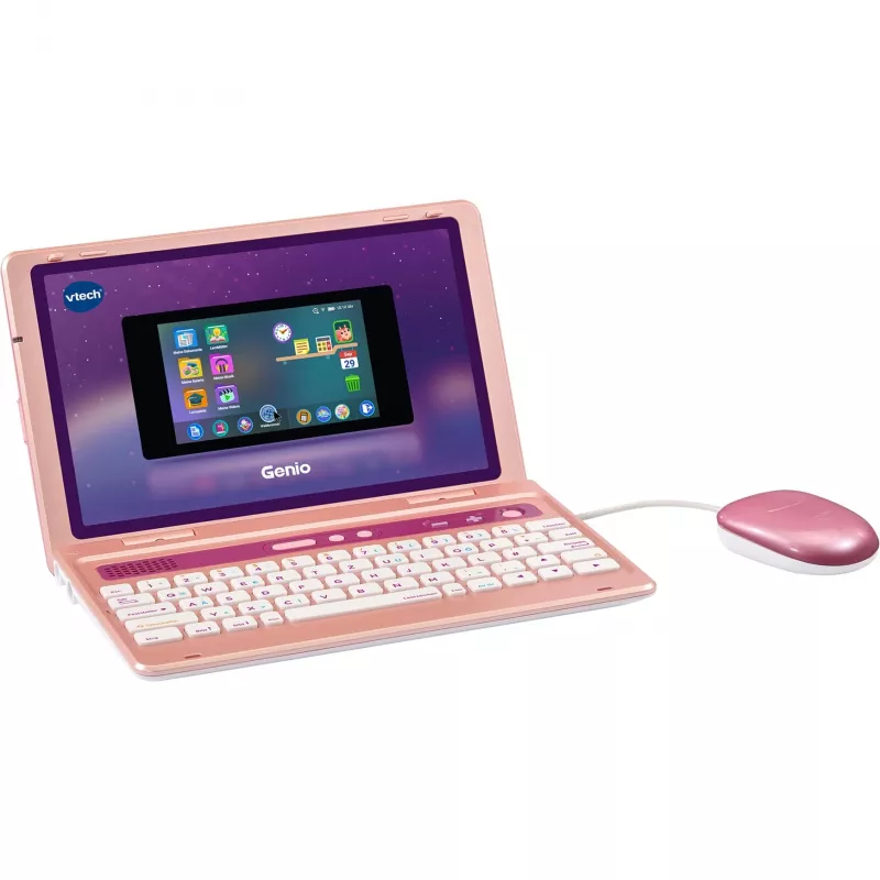 VTech Genio Lernlaptop pink — children’s educational laptop, interactive learning device