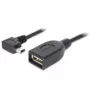 USB Cable DeLOCK 83356 USB 2.0 0.5 m Mini-USB A USB A Black