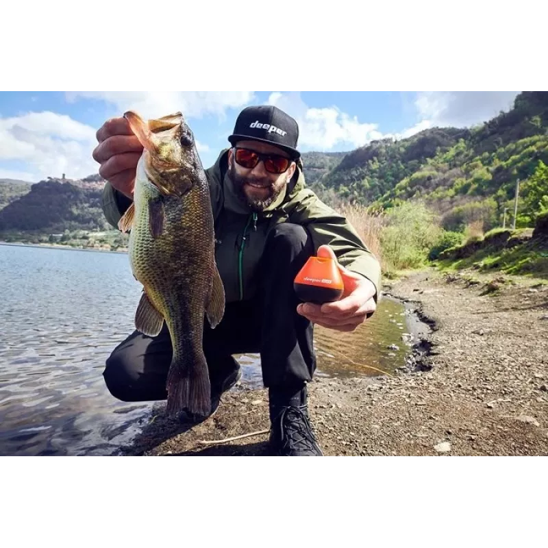 Fish finder Deeper START — portable castable sonar, 50 m range, Lithium Polymer battery