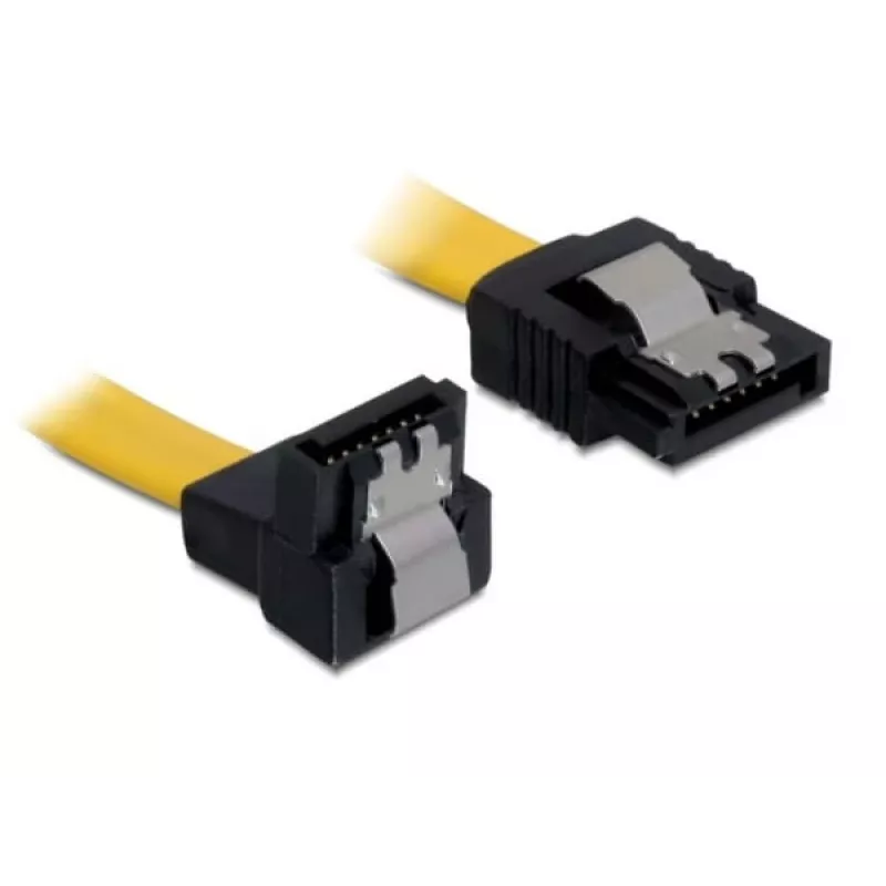SATA Cable DeLOCK 0.5m Male/Male Yellow
