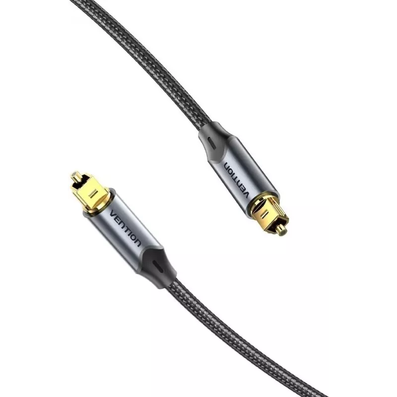 Vention optical audio cable, braided, 10 m, BLACK