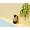 Protective phone case Man and Wood for iPhone 12 mini Herringbone Nero Black