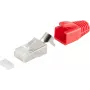 Wire Connector RJ-45 ShiverPeaks 72067-10R Red White