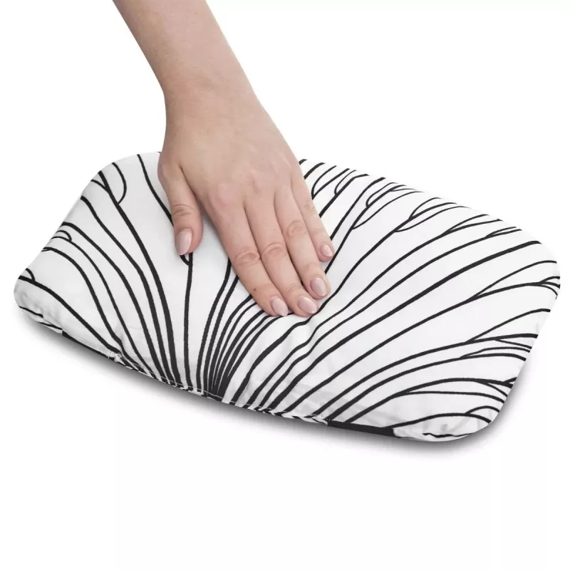 Pillow for kinderkraft ENOCK highchair — black and white
