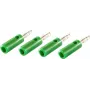 shiverpeaks BS56200-4G Wire Connector Banana Green (BS56200-4G)