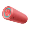 Portable wireless speaker QCY SP7 red — Bluetooth 5.0, compact portable design