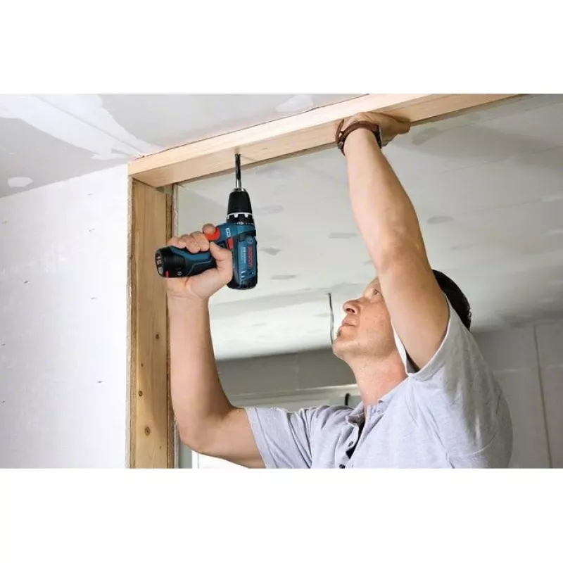 Bosch GSR 10,8-2-LI Professional Keyless Black, Blue, Red